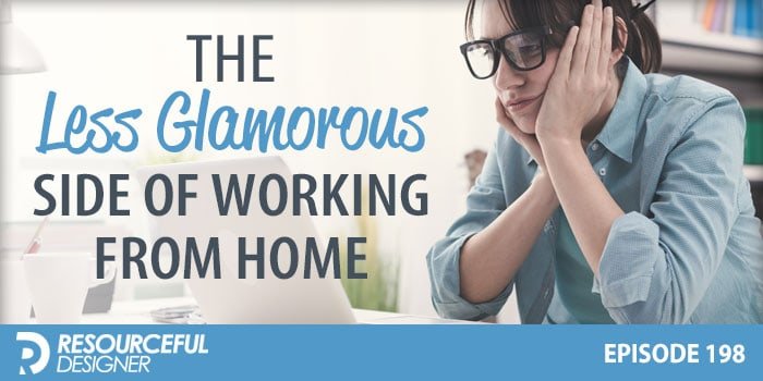 The less glamorous side of working from home